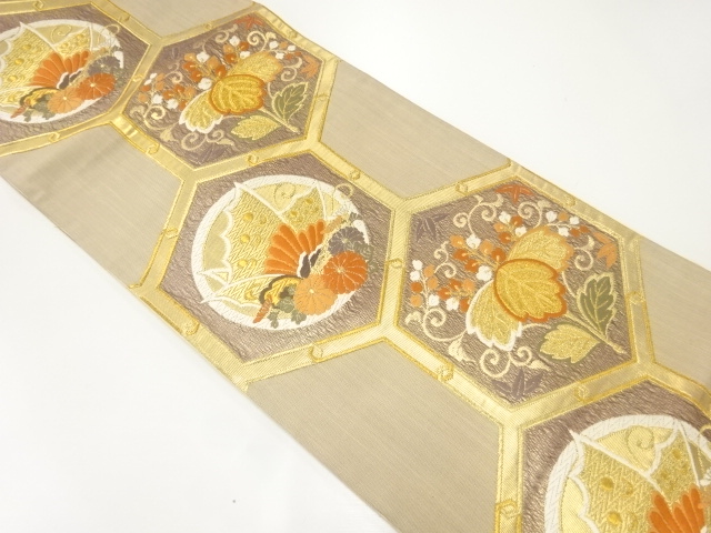 JAPANESE FUKURO OBI / WOVEN BUTTERFLY